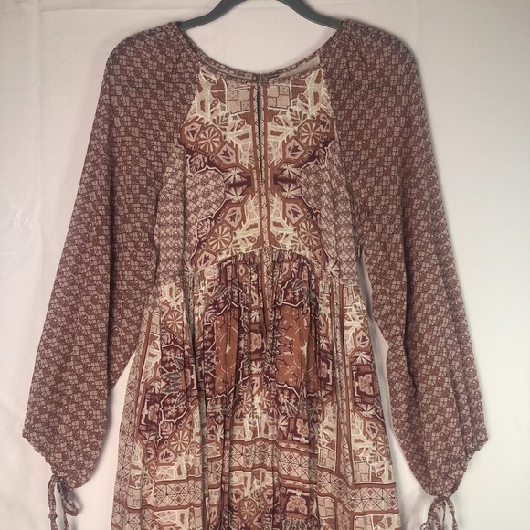 Free People Oksana Boho Dress Size 4 (G) - Picture 1 of 11